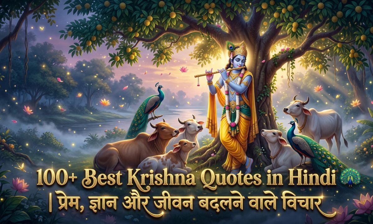 Best Krishna Quotes in Hindi