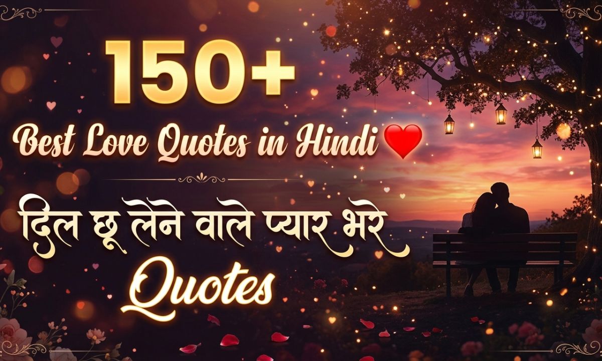 Best Love Quotes in Hindi
