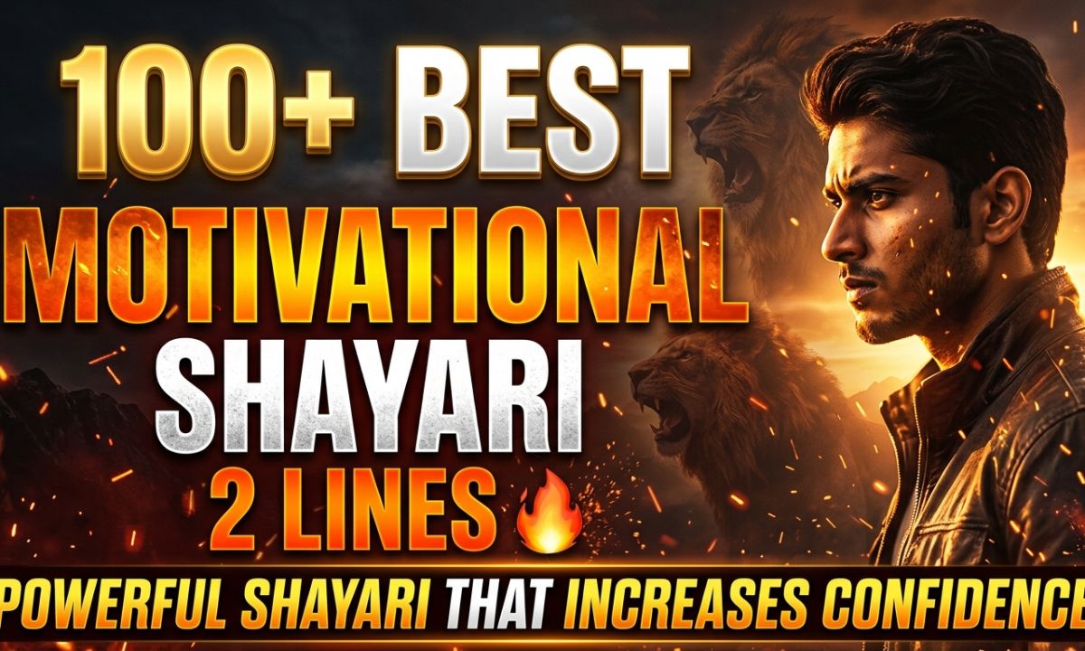 Best Motivational Shayari 2 Lines