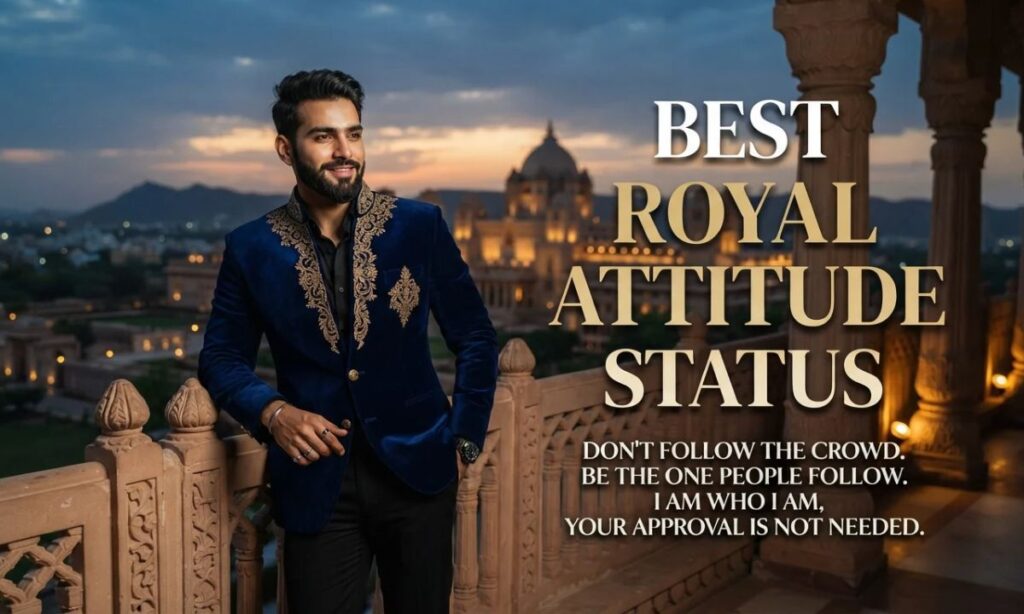 Best Royal Attitude Status English