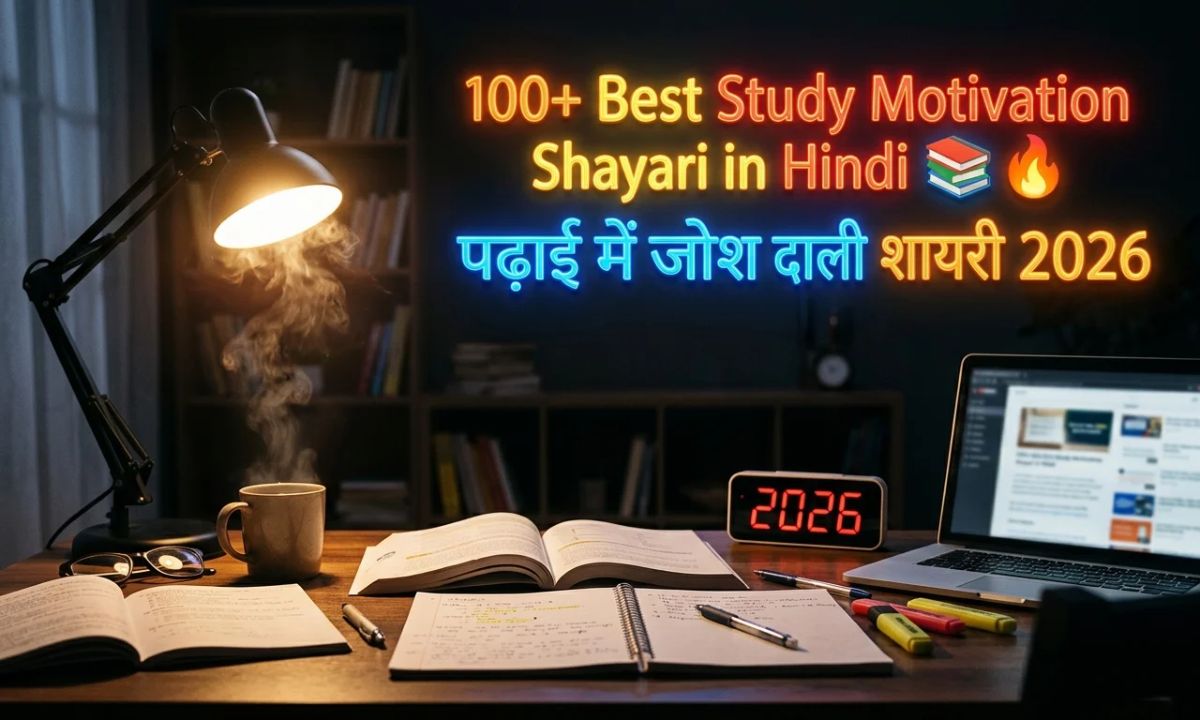 Best Study Motivation Shayari