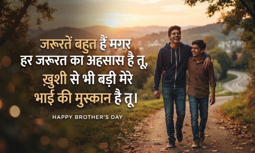 Brother shayari in Hindi