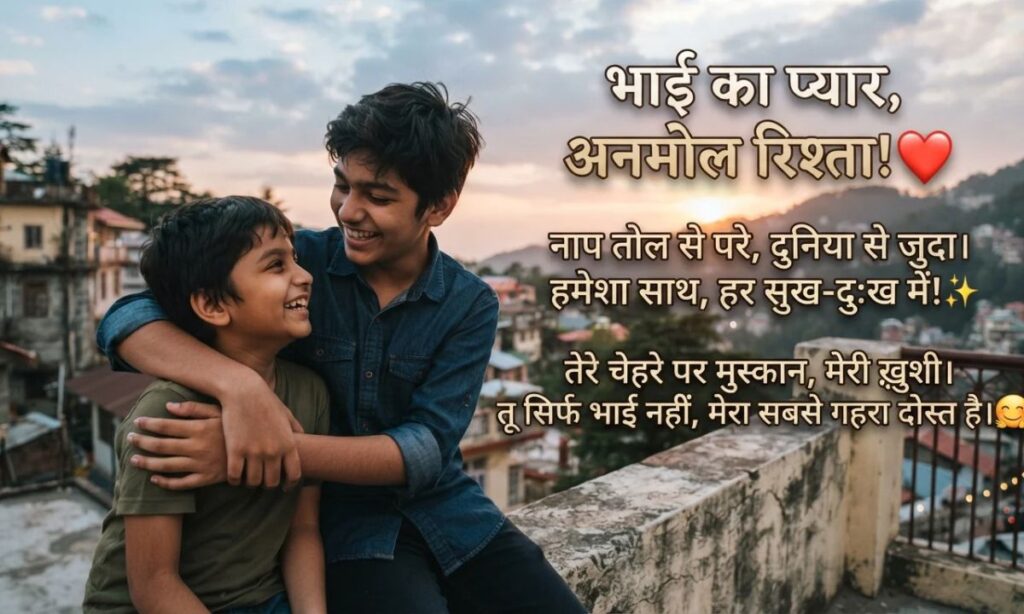 Brother shayari love