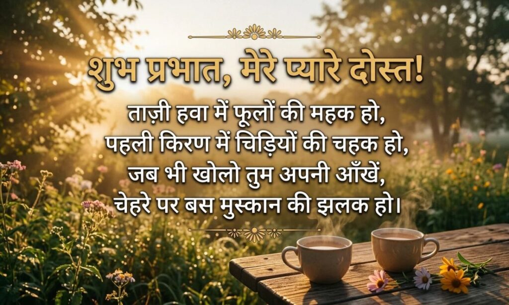 Friend Good Morning Shayari