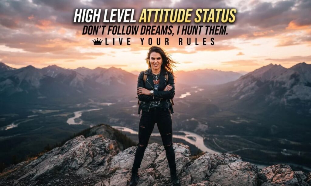 High Level Attitude Status in English
