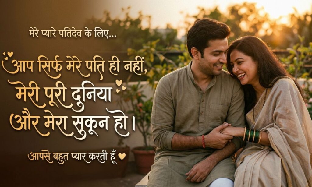 Husband Love Quotes in Hindi
