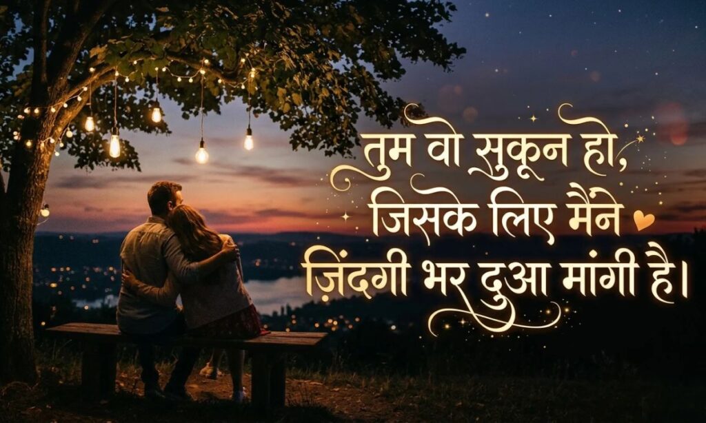 Love Quotes in Hindi for Him