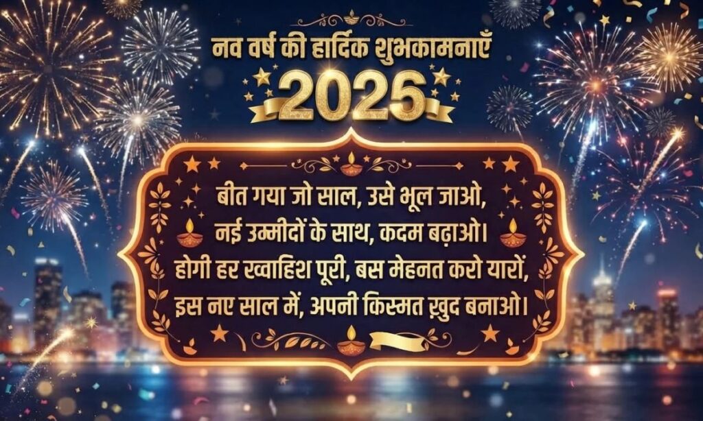 Motivational New Year Shayari In Hindi