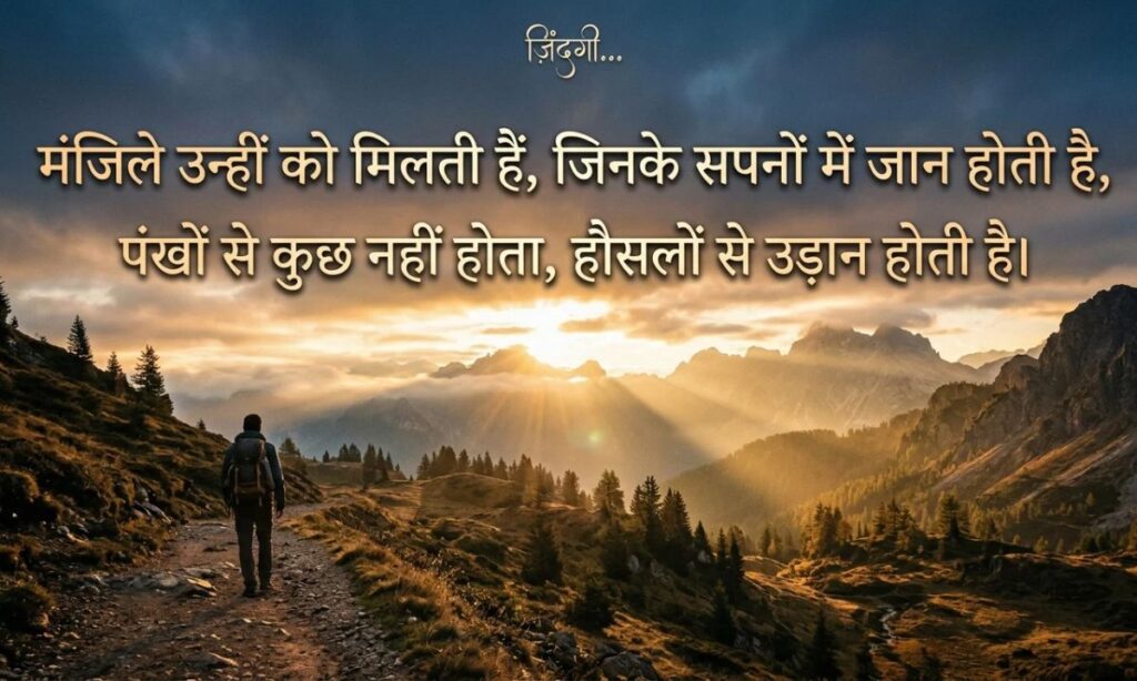 Motivational Shayari 2 Lines on Life