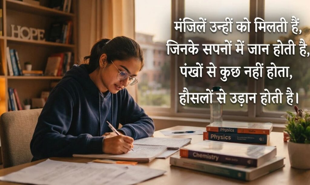 Motivational Shayari in Hindi For Students