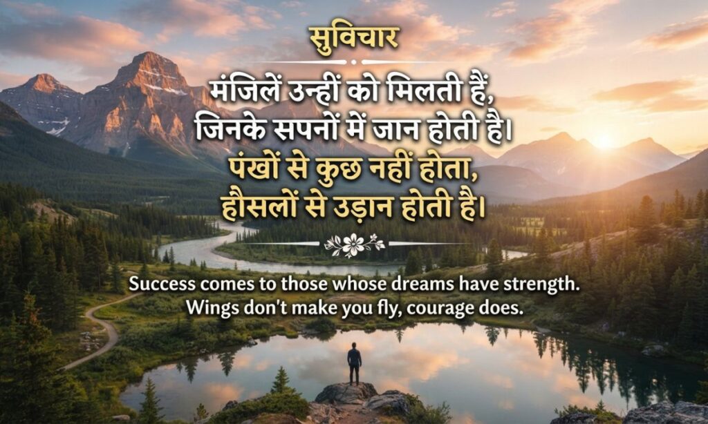 Motivational Thought of the Day in Hindi