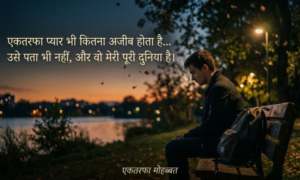One Sided Love Quotes in Hindi