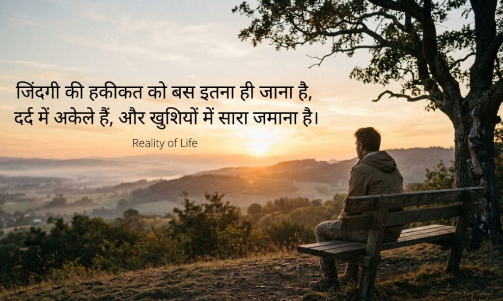 Reality Life Quotes in Hindi