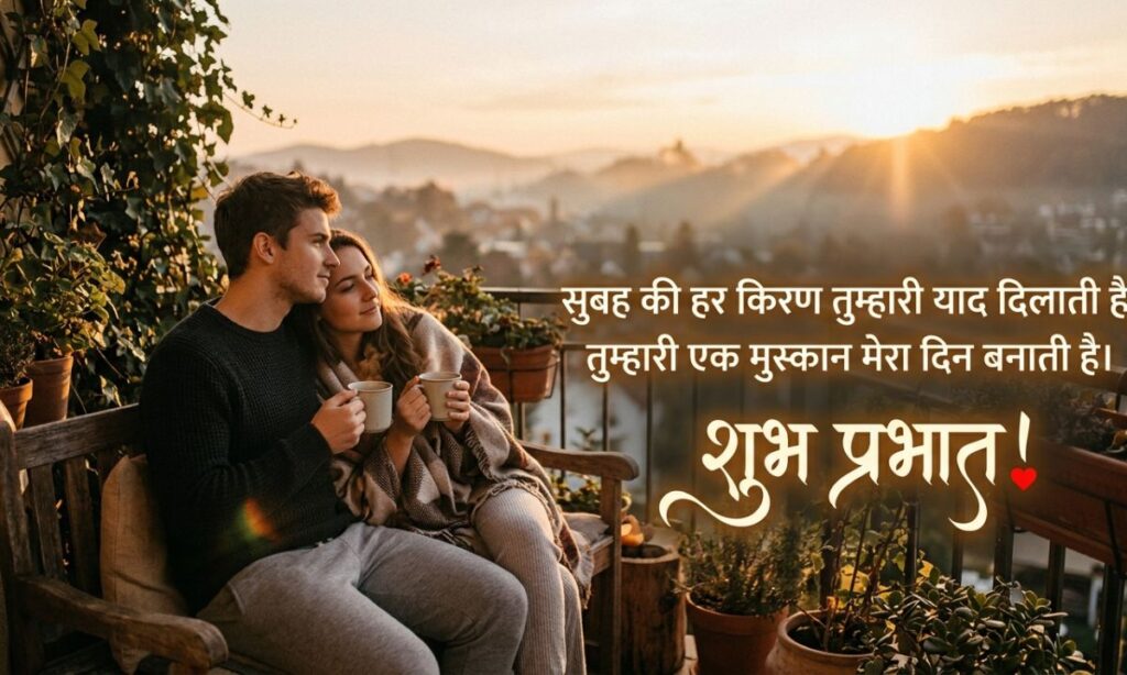 Romantic Good Morning Shayari