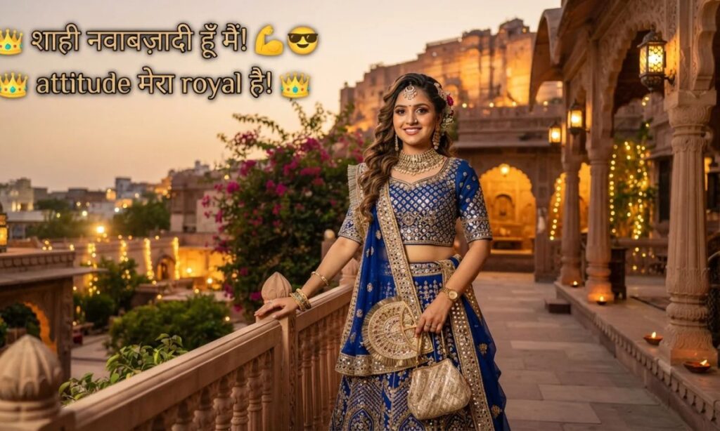 Royal Attitude Status in Hindi for Girl
