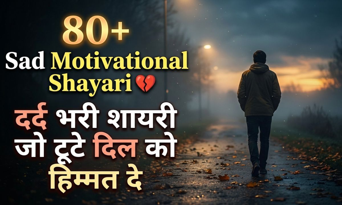 Sad Motivational Shayari