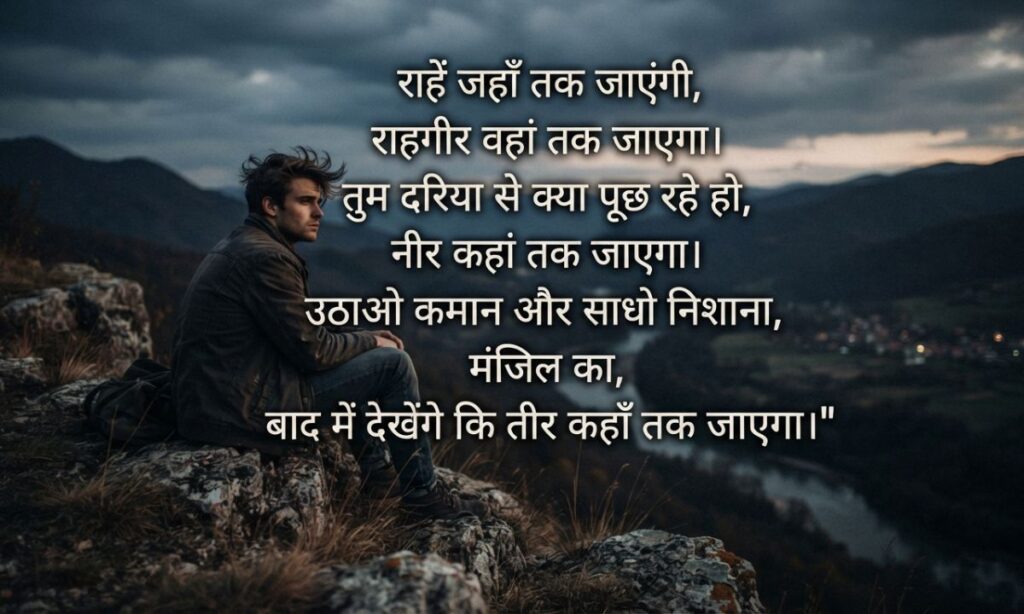 Sad Motivational Shayari