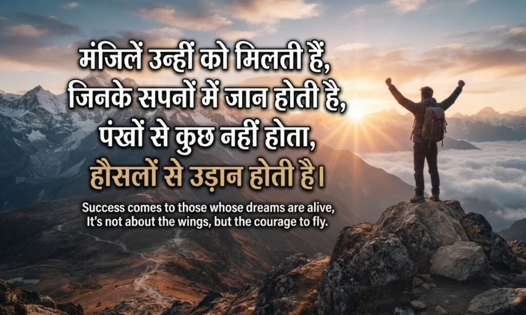 Success Motivational Shayari