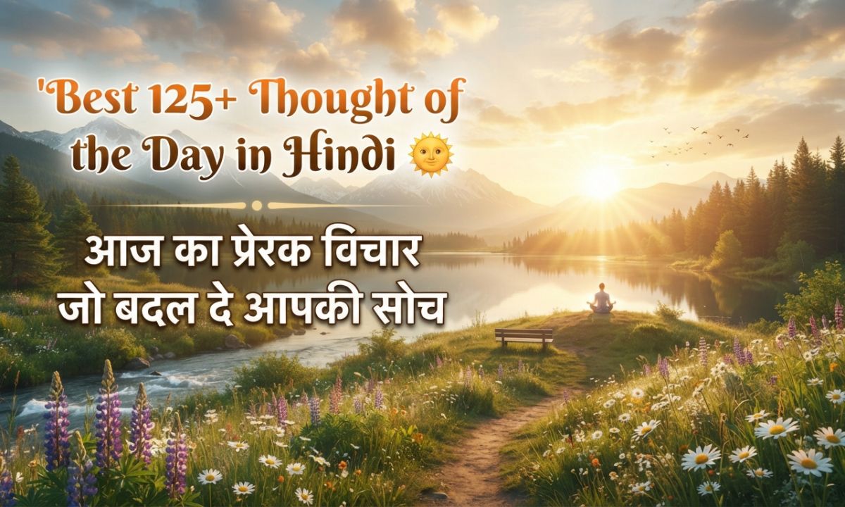 Thought of the Day in Hindi